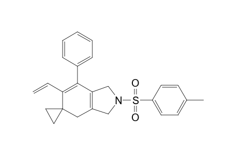 SPIRO-[CYCLOPROPANE-1,5'-[2'-(4''-METHYLPHENYLSULFONYL)-7'-PHENYL-6'-VINYL-2',3',4',5'-TETRAHYDRO-1H-ISOINDOLE]]