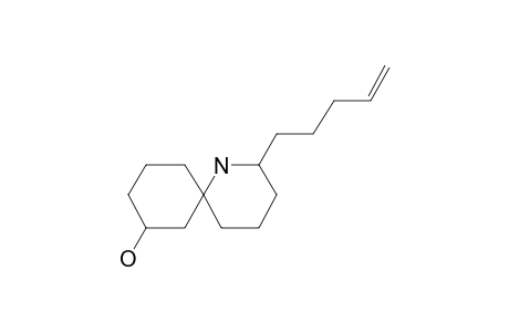 Spiro[cyclohexanol-5,6'-hexahydropyridine], 2'-[4-pentenyl]-