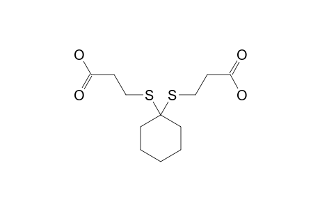3,3'-(cyclohexylidenedithio)dipropionic acid