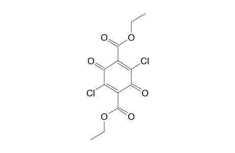 2,5-dichloro-3,6-dioxo-1,4-cyclohexadiene-1,4-dicarboxylic acid, diethyl ester