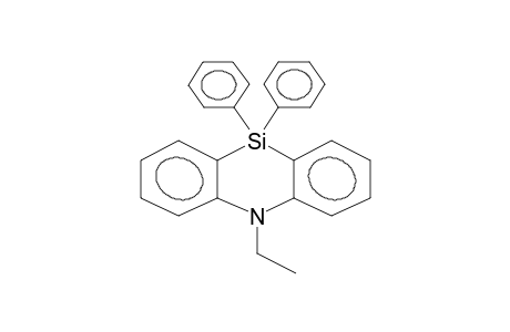 Phenazasiline, 5-ethyl-5,10-dihydro-10,10-diphenyl-