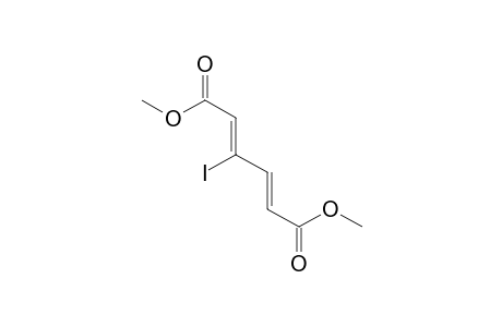 (2Z,3E)-Dimethyl 3-iodo-hex-2,4-diendioate