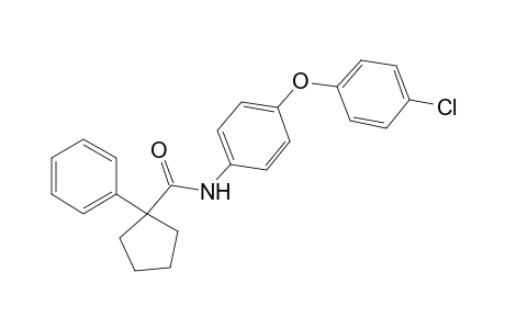 cyclopentanecarboxamide, N-[4-(4-chlorophenoxy)phenyl]-1-phenyl-