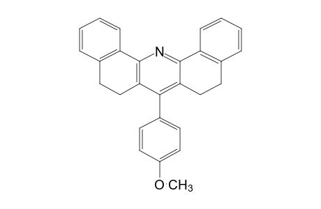 7-(p-methoxyphenyl)-5,6,8,9-tetrahydrodibenzo[c,d]acridine