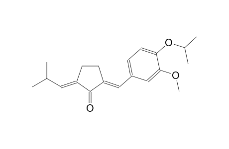 cyclopentanone, 2-[[3-methoxy-4-(1-methylethoxy)phenyl]methylene]-5-(2-methylpropylidene)-, (2E,5E)-