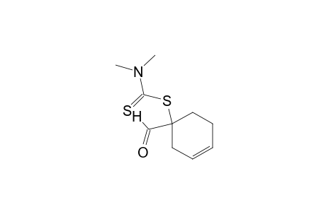 dimethyldithiocarbamic acid, ester with 1-mercapto-3-cyclohexene-1-carboxaldehyde