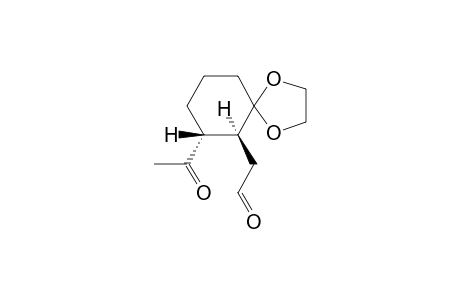 7-ALPHA-ACETYL-6-BETA-(FORMYLMETHYL)-6-ALPHA,7-BETA-DIHYDRO-1,4-DIOXASPIRO-[4.5]-DECANE;MAJOR-ISOMER