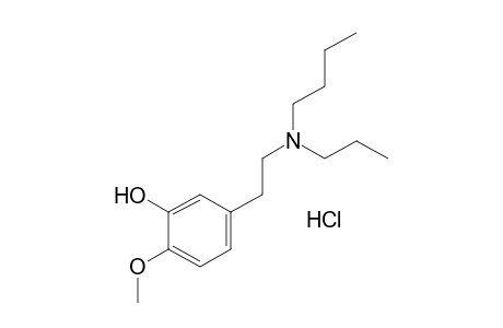 5-[2-(butylpropylamino)ethyl]-2-methoxyphenol, hydrochloride
