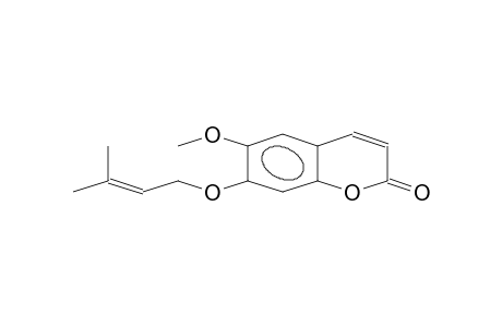 7-(3,3-DIMETHYLALLYOXY)-6-METHOXYCOUMARIN