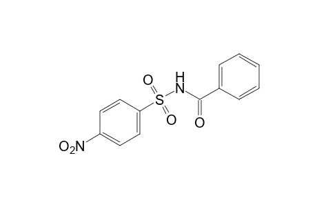 N-(p-nitrobenzenesulfonyl)benzamide