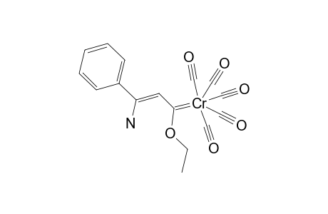 2Z-(3-Amino-1-ethoxy-3-phenylpropenylidene) pentacarbonyl chromium