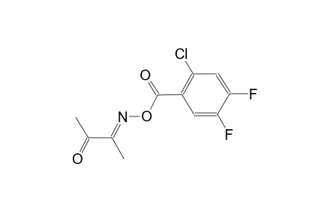 (2E)-2,3-butanedione 2-[O-(2-chloro-4,5-difluorobenzoyl)oxime]