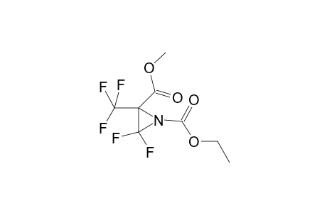 1-Ethyl 2-methyl 3,3-difluoro-2-(trifluoromethyl)-1,2-aziridinedicarboxylate
