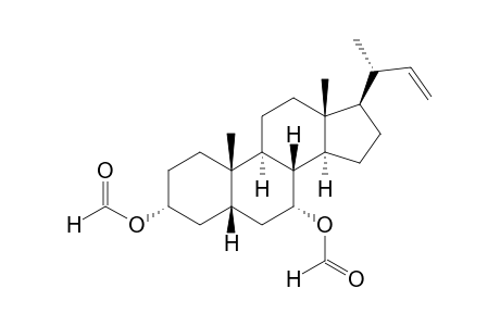 24-Nor-5β-chol-22-ene-3α,7α-diol, diformate