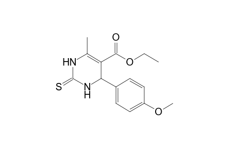 ETHYL-4-(4-METHOXYPHENYL)-6-METHYL-2-THIOXO-1,2,3,4-TETRAHYDROPYRIMIDINE-5-CARBOXYLATE