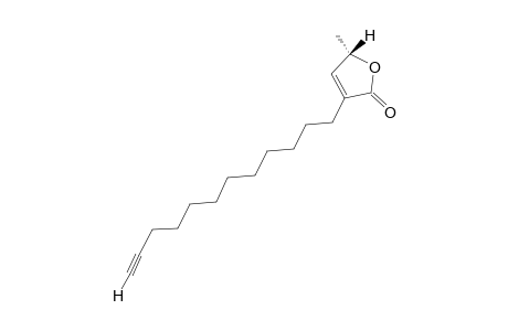 (5S)-3-dodec-11-ynyl-5-methyl-5H-furan-2-one