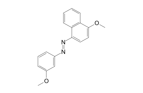 1-methoxy-4-[(m-methoxyphenyl)azo]naphthalene
