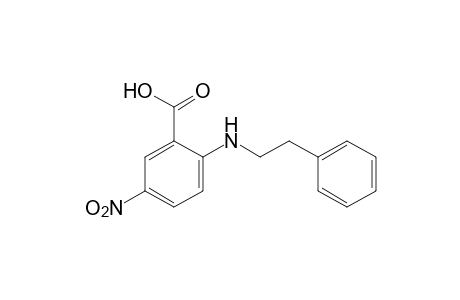 5-nitro-N-phenethylanthranilic acid