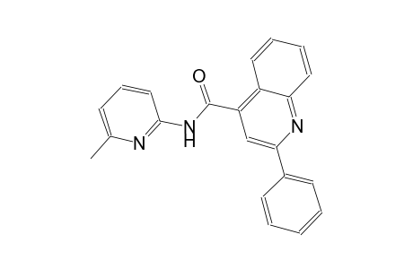 N-(6-methyl-2-pyridinyl)-2-phenyl-4-quinolinecarboxamide