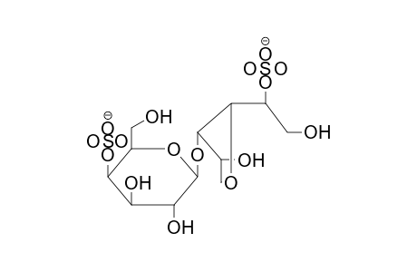 CARRABIITOL, 2,4'-DISULPHATE, DIANION