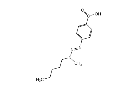 p-(3-methyl-3-pentyl-1-triazeno)benzoic acid