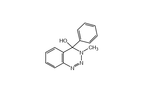 3,4-dihydro-3-methyl-4-phenyl-1,2,3-benzotriazin-4-ol