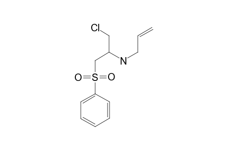 N-[1'-(Chloromethyl)-2'-[(phenylsulphonyl)ethyl]-2-propenamine