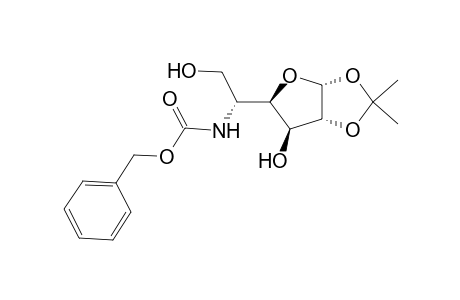 5-BENZYL-OXYCARBONYL-AMINO-5-DEOXY-1,2-O-ISOPROPYLIDENE-BETA-L-IDOFURANOSE