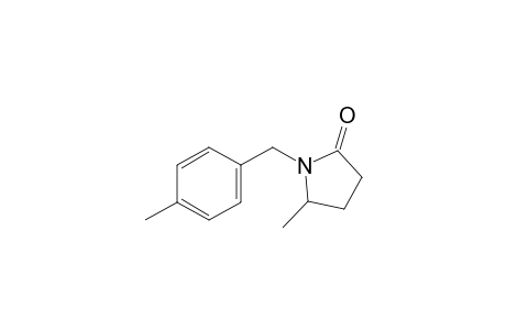 1-(4-Methylbenzyl)-5-methylpyrrolidin-2-one