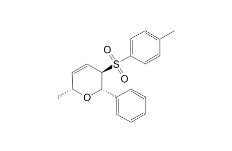 (-)-(2-S,3-R,6-R)-6-METHYL-2-PHENYL-3-(PARA-TOLYLSULFONYL)-3,6-DIHYDRO-2H-PYRAN