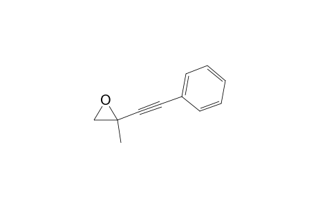 2-Methyl-2-(2-phenylethynyl)oxirane