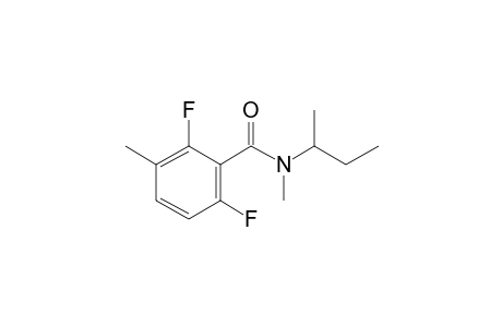 Benzamide, 2,6-difluoro-3,N-dimethyl-N-(2-butyl)-