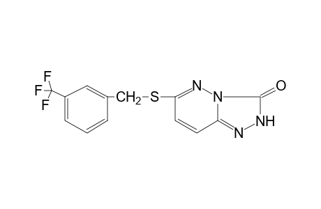 6-{[m-(TRIFLUOROMETHYL)BENZYL]THIO}-s-TRIAZOLO[4,3-b]PYRIDAZIN-3(2H)-ONE