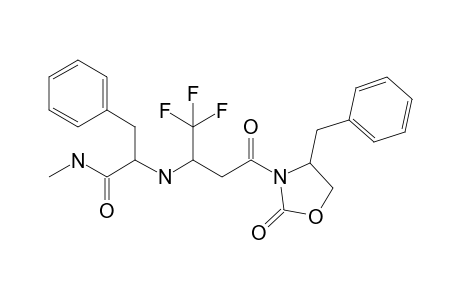 3-{1',6'-Dioxo-3'-(trifluoromethyl)-5'-[(N-methylamino)carbonyl]-5'-benzylpentyl}-4-benzyloxazolidin-2-one