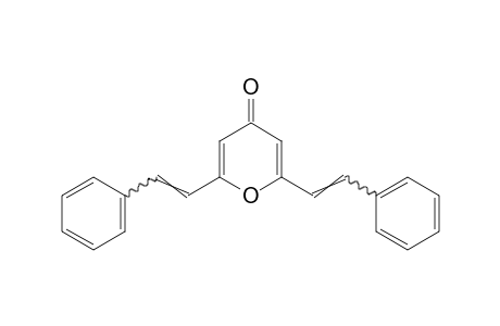 2,6-distyryl-4H-pyran-4-one