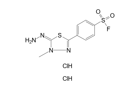 2-[p-(fluorosulfonyl)phenyl]-4-methyl-delta square-1,3,4-thiadiazolin-5-one, hydrazone, dihydrochloride