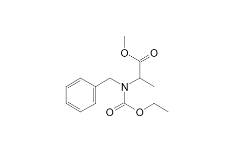 N.alpha.-Benzyl-N-ethoxycarbonyl-D-alanine, methyl ester