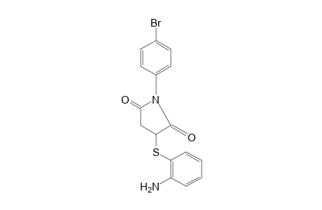 2-[(o-aminophenyl)thio]-N-(p-bromophenyl)succinimide