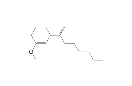 1-methoxy-3-(1-methyleneheptyl)cyclohexene