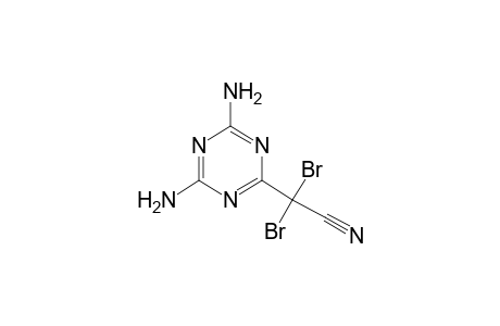 4,6-DIAMINO-alpha,alpha-DIBROMO-s-TRIAZINE-2-ACETONITRILE