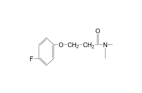 N,N-dimethyl-3-(p-fluorophenoxy)propionamide