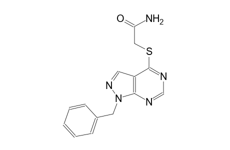 2-[(1-benzyl-1H-pyrazolo[3,4-d]pyrimidin-4-yl)sulfanyl]acetamide