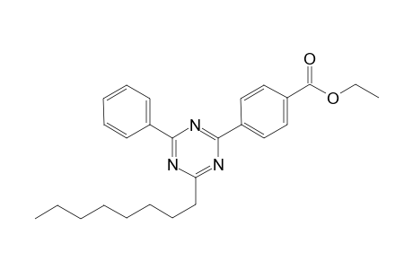 4-(4-octyl-6-phenyl-[1, 3, 5]triazin-2-yl)-benzoic acid ethyl ester