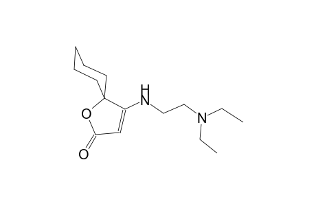 4-{[2-(diethylamino)ethyl]amino}-1-oxaspiro[4.5]dec-3-en-2-one