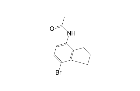 N-(7-bromo-4-indanyl)acetamide