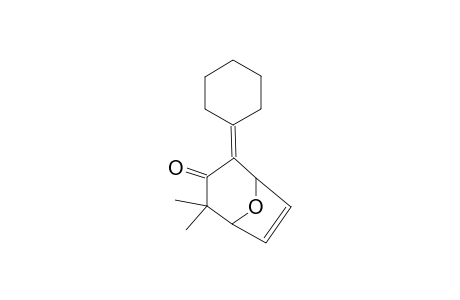 4-CYCLOHEXYLIDENE-2,2-DIMETHYL-8-OXABICYCLO-[3.2.1]-OCT-6-EN-3-ONE