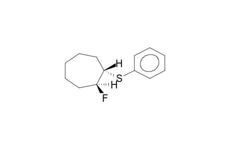 TRANS-2-FLUORO-1-PHENYLTHIOCYCLOHEPTANE