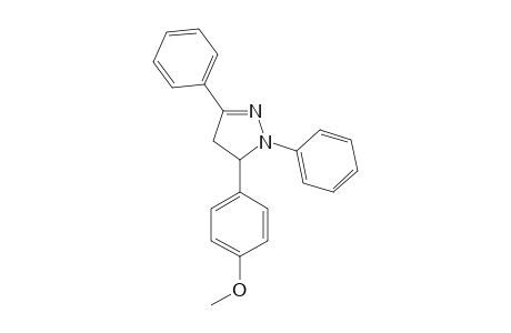 3-(4-Methoxyphenyl)-2,5-diphenyl-3,4-dihydropyrazole