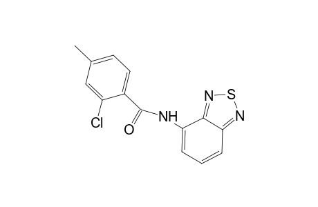 N-(2,1,3-benzothiadiazol-4-yl)-2-chloro-4-methylbenzamide