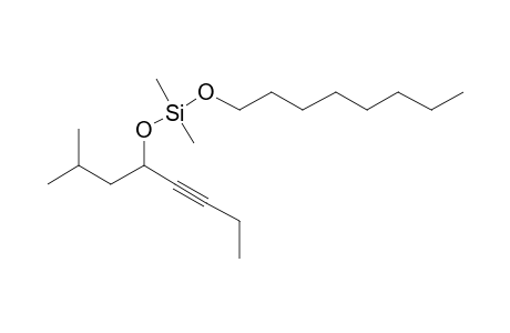 Silane, dimethyl(2-methyloct-5-yn-4-yloxy)octyloxy-